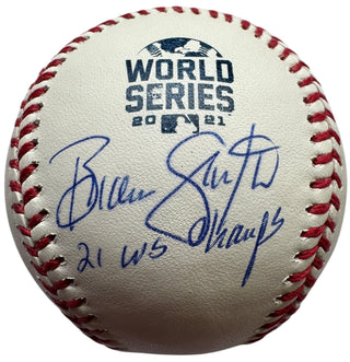 Brian Snitker Autographed Official Major League Baseball (JSA)