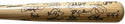 2011 Florida Marlins Autographed Team Signed Bat (MLB)