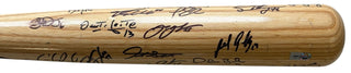2011 Florida Marlins Autographed Team Signed Bat (MLB)