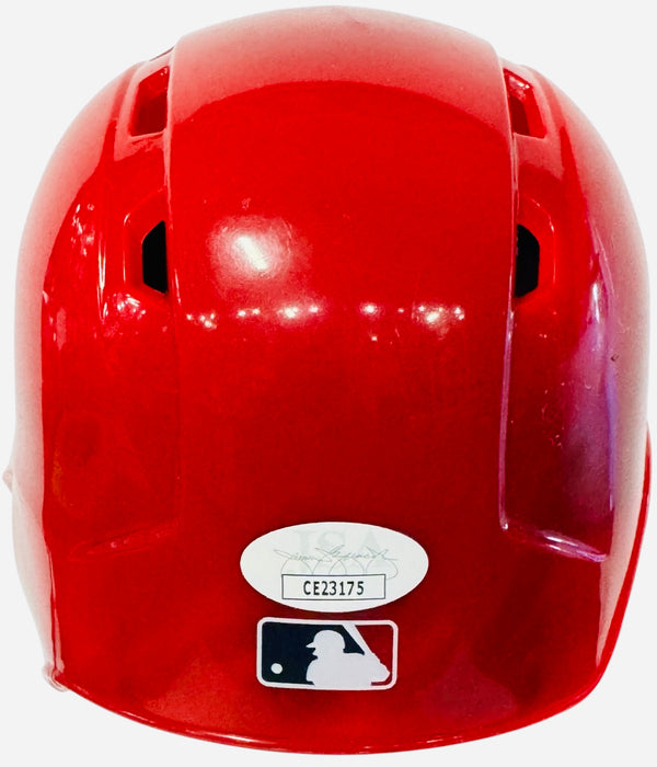 Matt Holliday Autographed St. Louis Cardinals Mini Helmet (JSA)