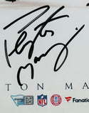 Peyton Manning Autographed 16x20 Framed Football Photo (Fanatics)