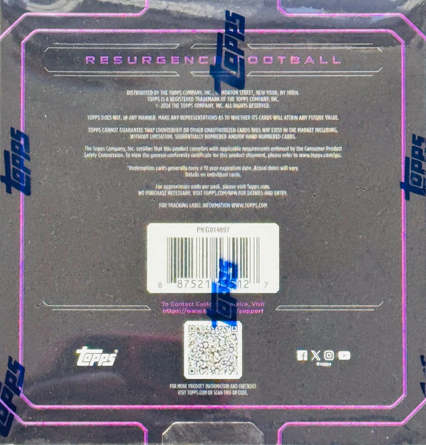 2024 Topps Resurgence Football Mega Box
