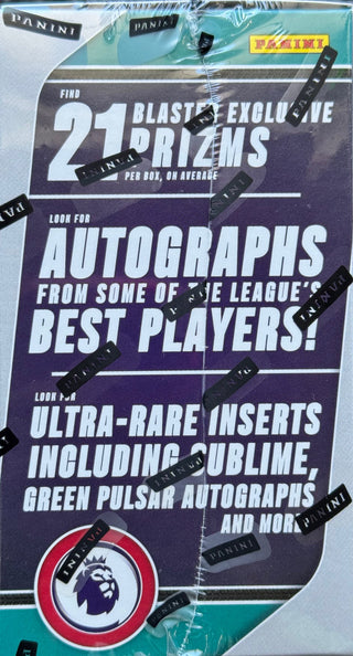 2024-25 Panini Prizm Premier League EPL Soccer Box Blaster (Sublime Green Pulsar)