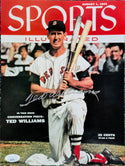Ted Williams Autographed 8x10 Signed Sports Illustrated Color Print (JSA)