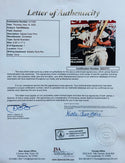 Ted Williams Autographed 8x10 Signed Sports Illustrated Color Print (JSA)