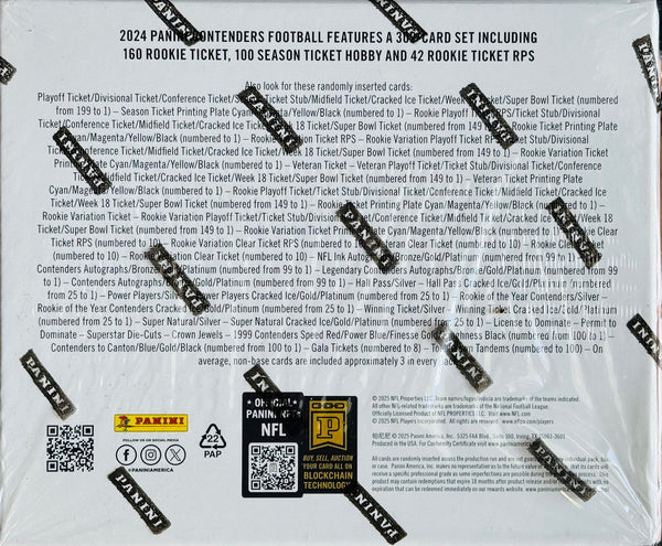 2024 Panini Contenders Football Hobby Box