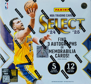 2024-25 Panini Select Basketball Hobby Box (Look For Solar Eclipse Return Of Color Wheel)