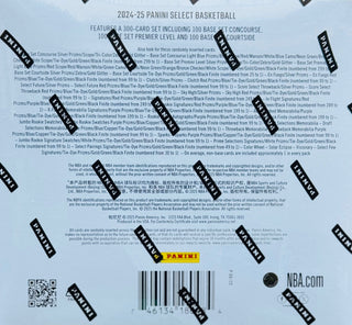 2024-25 Panini Select Basketball Hobby Box (Look For Solar Eclipse Return Of Color Wheel)