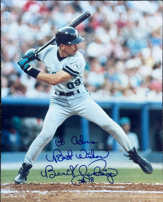 Benito Santiago Autographed Marlins 8x10 Baseball Photo