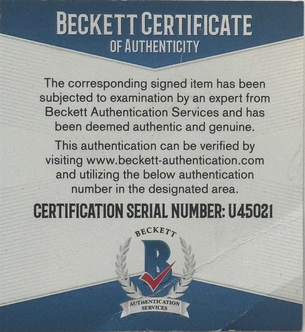 Bo Jackson Autographed 8x10 Royals Framed Photo (Beckett)