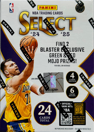 2024-25 Panini Select Basketball Hobby Blaster Box (Exclusive Green & Red Mojo Prizms)