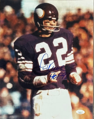Paul Krause Autographed 11x14 Vikings Football Photo (JSA)