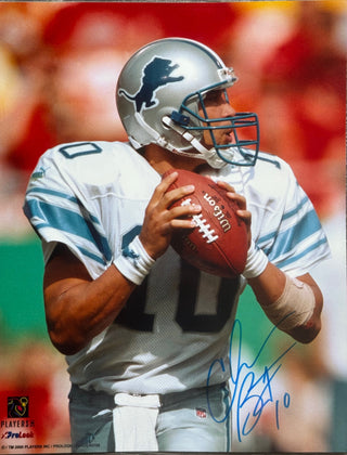 Charlie Batch Autographed 8x10 Football Photo