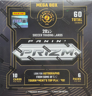 2025 Panini Prizm FIFA Club World Cup Soccer Mega Box