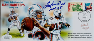 Dan Marino Autographed Retirement Football Cache #172/950 (JSA)