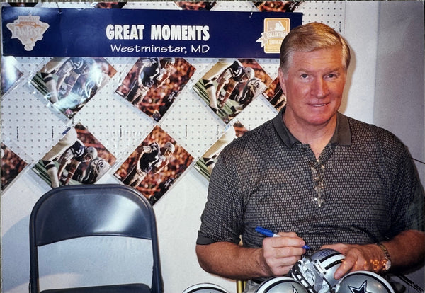Randy White & Bob Lilly Autographed Cowboys Mini Helmet