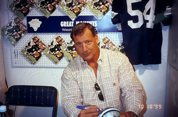 Randy White & Bob Lilly Autographed Cowboys Mini Helmet