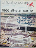 Brooks Robinson Signed 1966 All Star Game Program (JSA)