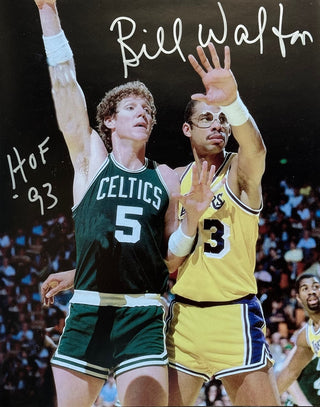 Bill Walton HOF 93 Autographed 16x20 Basketball Photo