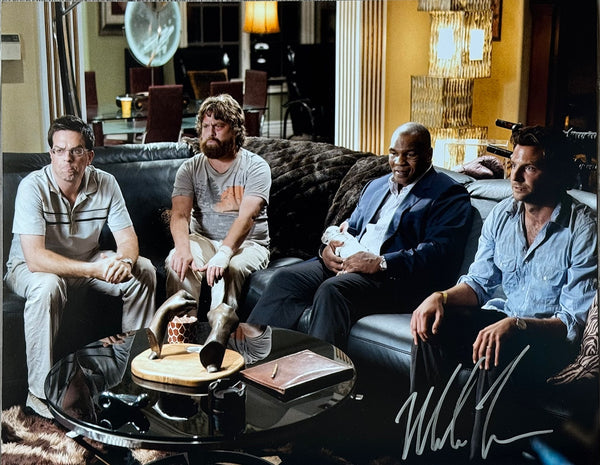 Mike Tyson Autographed Hangover 16x20 Photo