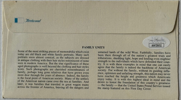 Hank Ketcham & Bil Keane signed 3x5 First Day Cover Cartoonists (JSA)