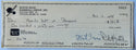 Monte Irvin Autographed Cancelled Check
