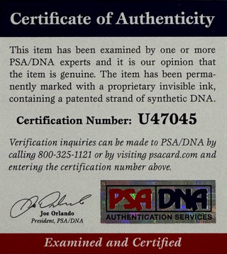 Drew Brees Autographed Authentic Wilson Football (PSA)