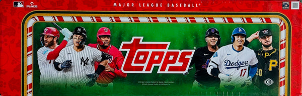 2025 Topps Holiday Baseball Tin Box (3 Ct.)