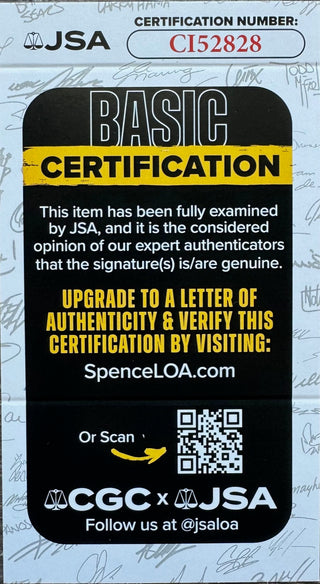 David Cone Autographed 8x10 Baseball Photo (JSA)