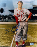 Stan Musial Autographed 8x10 Baseball Photo (JSA)