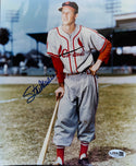 Stan Musial Autographed 8x10 Baseball Photo (JSA)
