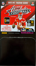 2025 Absolute Football Hobby Direct Gravity Feed (1 Exclusive Red Parallel Per Pack)