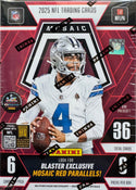 2025 Mosaic Football Hobby Blasters (Blaster Exclusive Red Parallels)
