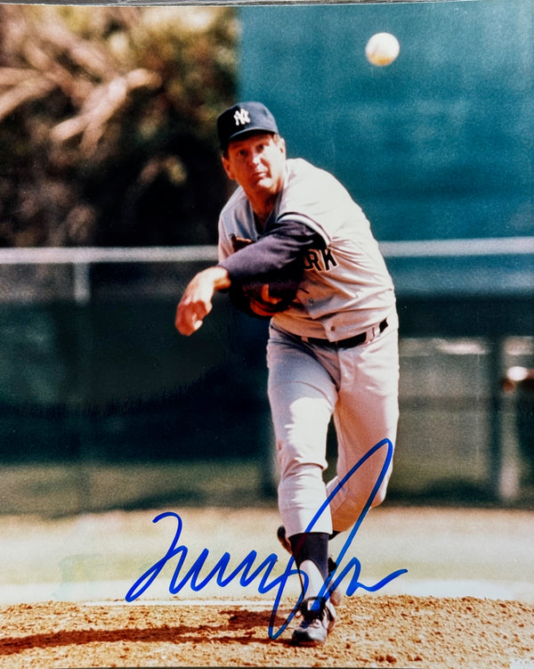 Tommy John Autographed 8x10 Baseball Photo