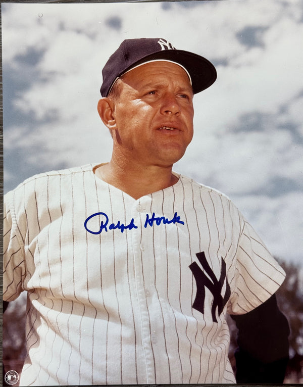 Ralph Houk Autographed 8x10 Baseball Photo