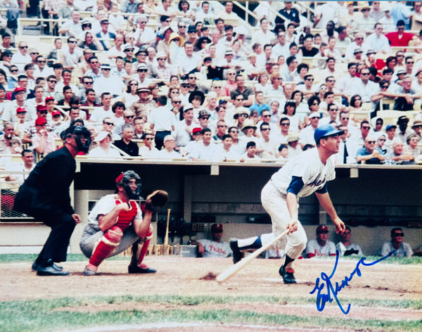 Ed Kranepool Autographed 8x10 Baseball Photo