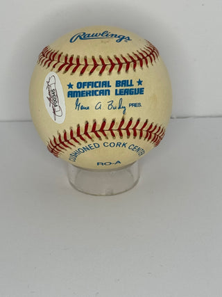 George Brett Autographed Official American League Baseball (JSA)