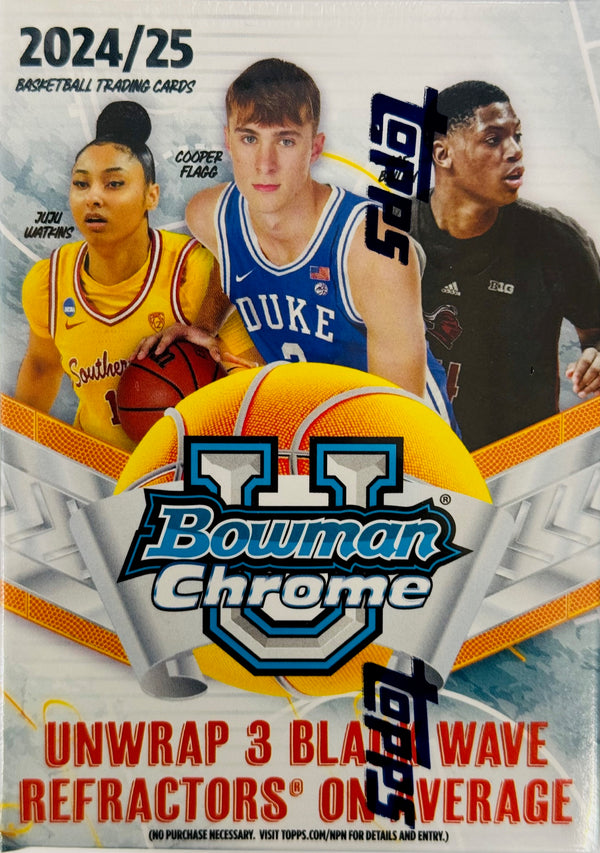 2024-25 Bowman University Chrome Basketball Blaster Box
