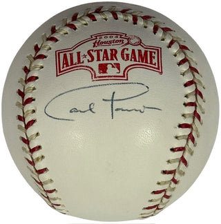 Carl Pavano Autographed 2004 All Star Game Official Baseball