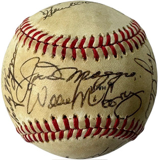 Hall Of Famers and Stars Old Timers Classic Autographed Official Baseball (JSA)