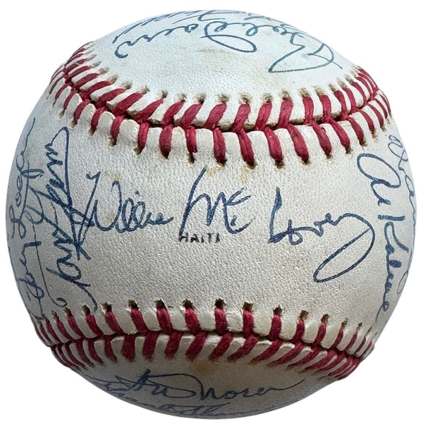 Hall Of Famers and Stars Old Timers Classic Autographed Official Baseball (Heritage)