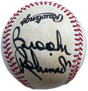 Brooks Robinson Autographed Cracker Jack Old Timers Baseball Classic Ball (JSA)