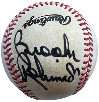 Brooks Robinson Autographed Cracker Jack Old Timers Baseball Classic Ball (JSA)