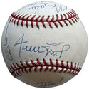 Willie Mays 70th Birthday Attendees Autographed Baseball (Beckett)
