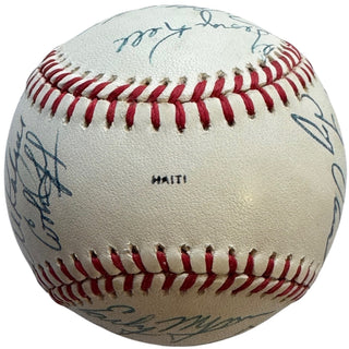 HOF'S & Stars Autographed National Old Timers Classic Baseball