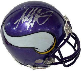 Adrian Peterson Autographed Vikings Mini Helmet