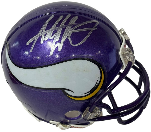 Adrian Peterson Autographed Vikings Mini Helmet