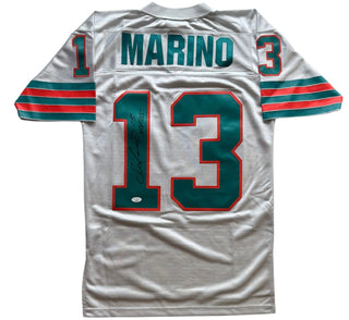 Dan Marino Signed Authentic Mitchell & Ness 1984 Throwback Legacy Jersey (JSA)