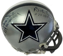 Randy White & Bob Lilly Autographed Cowboys Mini Helmet