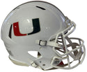 Miami Hurricanes Authentic Riddell Full Size Speed Unsigned Helmet